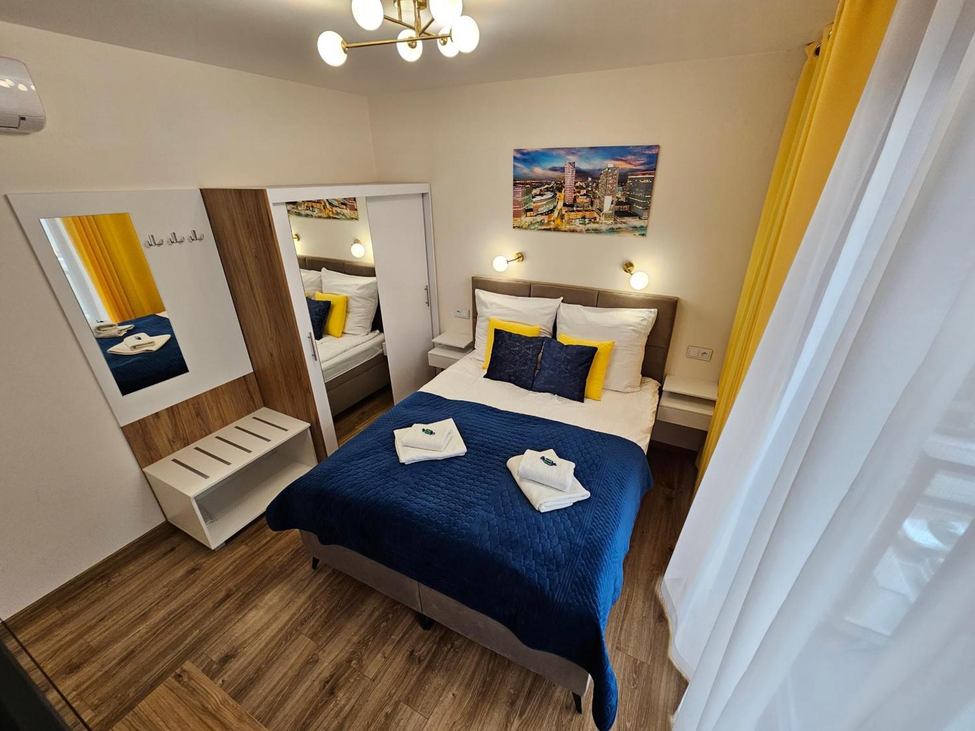Apartamenty Wola Tower Varşova Dış mekan fotoğraf